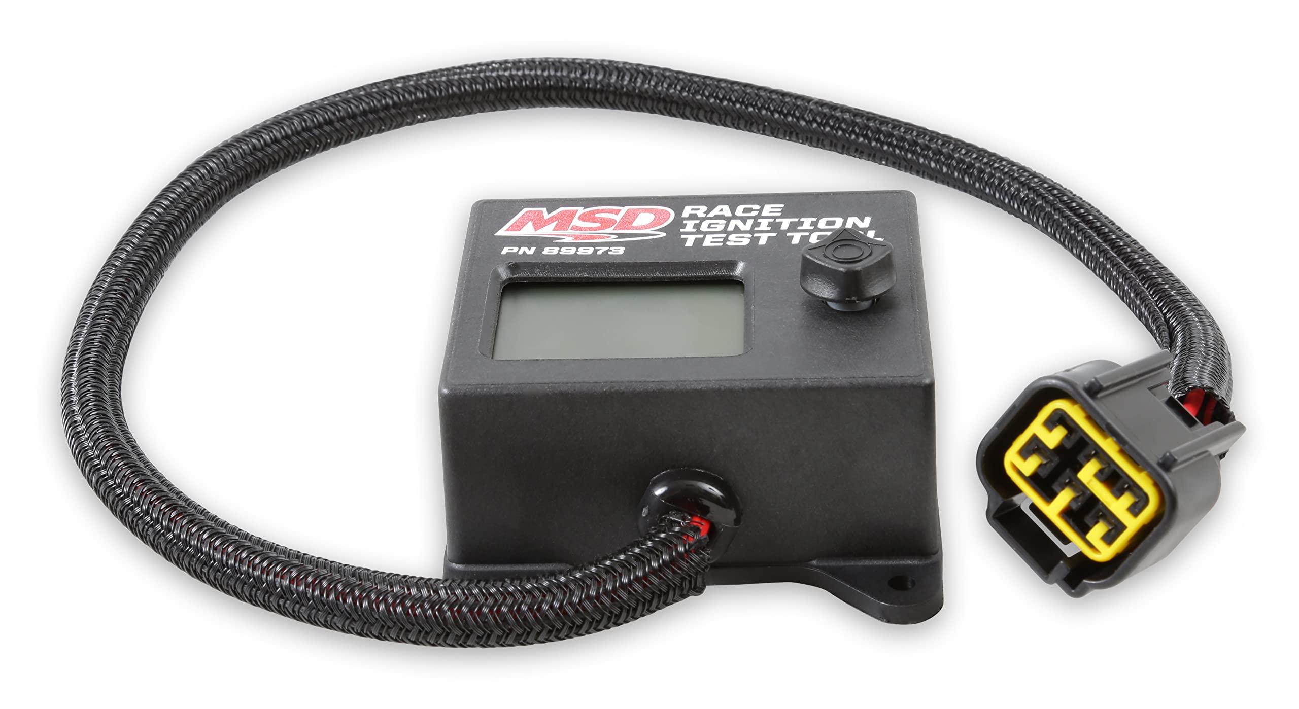 MSD 89973 Race Ignition Test Tool - High Performance Ignition Diagnostic Tester for Racing Cars & Performance Vehicles | Perfect for Track Days, Drag Racing & Engine Tuning