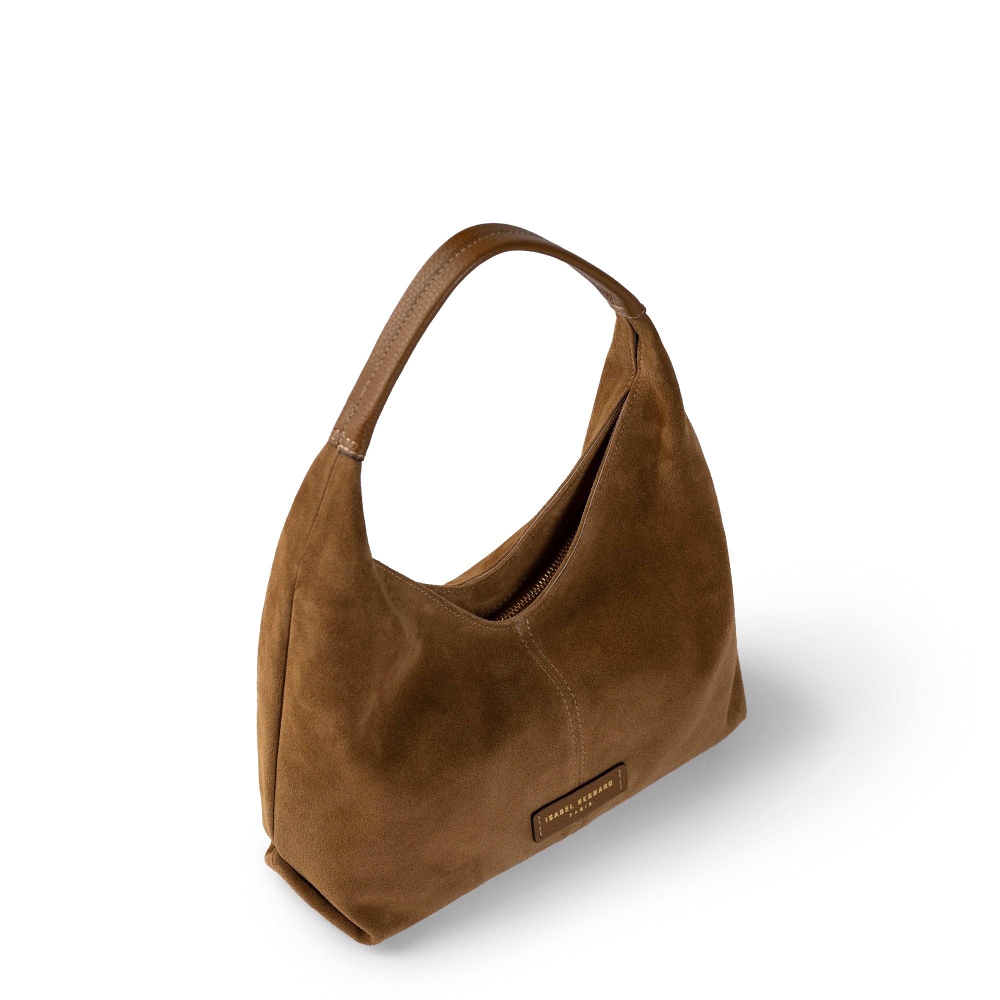 Honoré Grace Mini Brown Suede Handbag for Women - Elegant Crossbody Purse for Everyday Use, Date Night & Travel Accessories