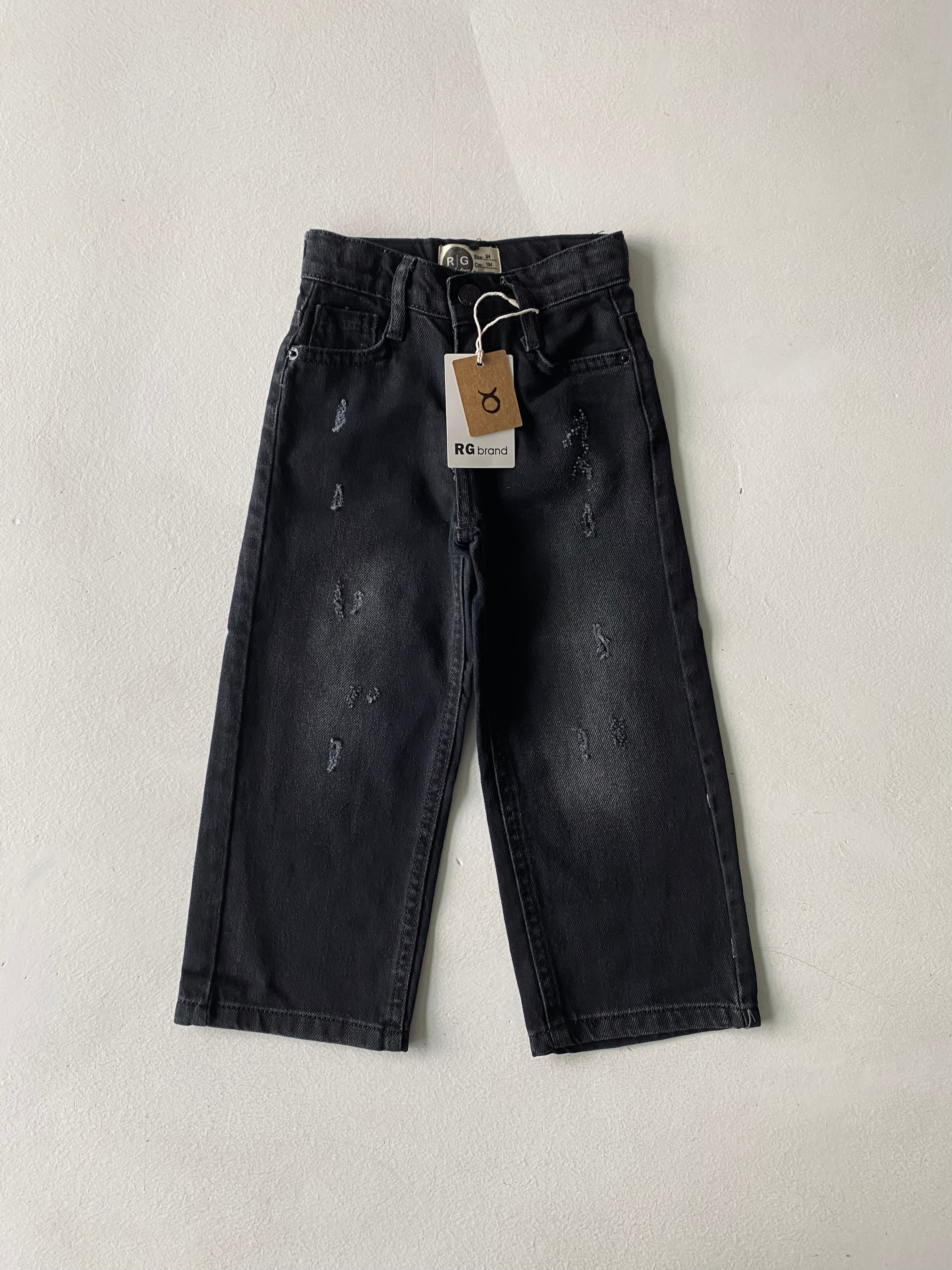 Kids Wide Leg Jeans for Boys & Girls - Comfortable Stretch Denim Pants for Play, School & Everyday Wear