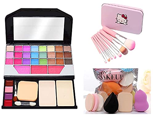 makeup kit - Pink Brush Kit - Spounge