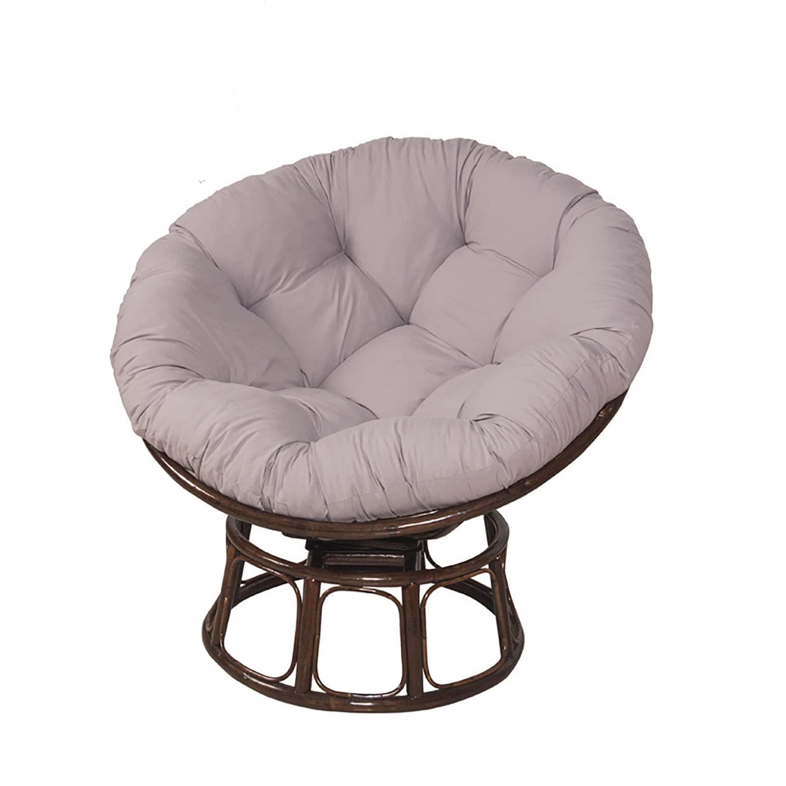 Premium Outdoor Loveseat Cushions & Lumbar Pillow Set - Waterproof Patio Chair Cushions for Egg Rocking, Wicker, Rattan Swivel, Swing & Hanging Chairs - Perfect for Backyard, Garden, Poolside & Patio Relaxation