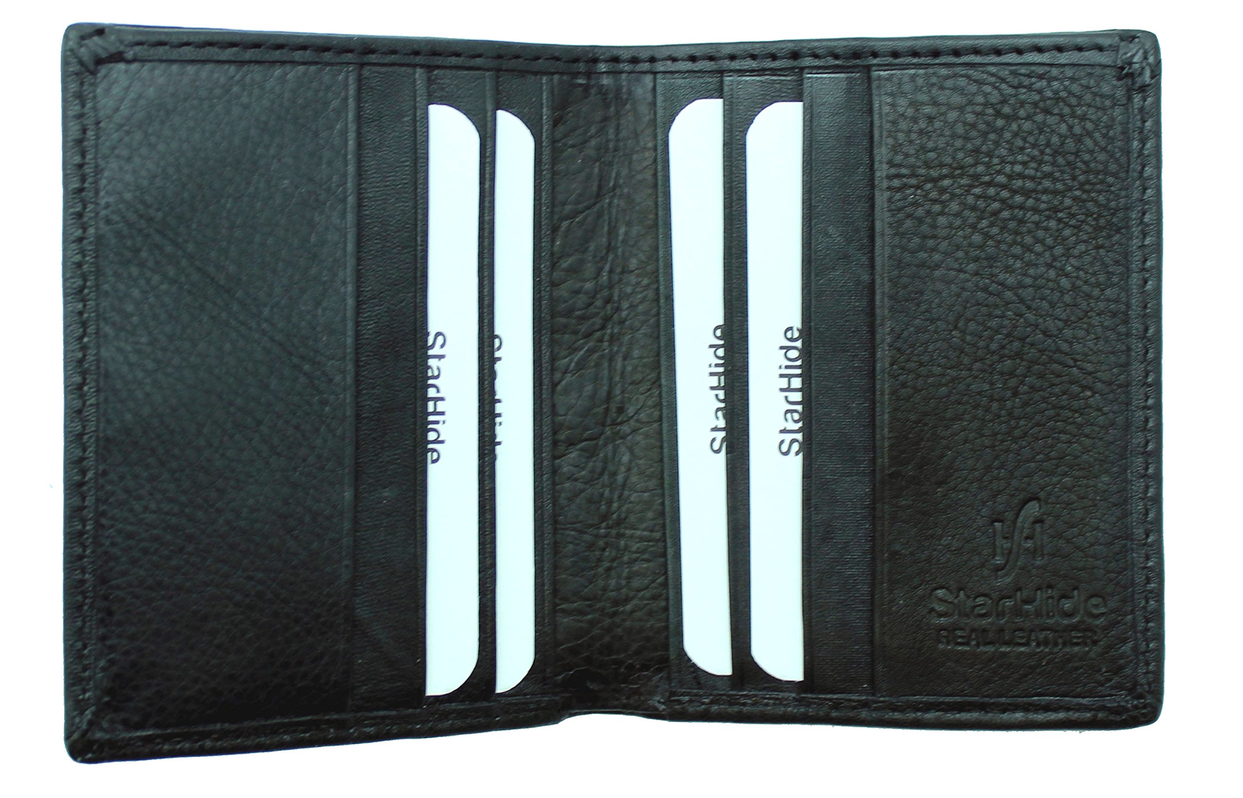 Ultra Slim Leather Card Holder Wallet with Note Compartment - RFID Blocking Minimalist Wallet for Men & Women | Perfect for Travel, Business & Everyday Use