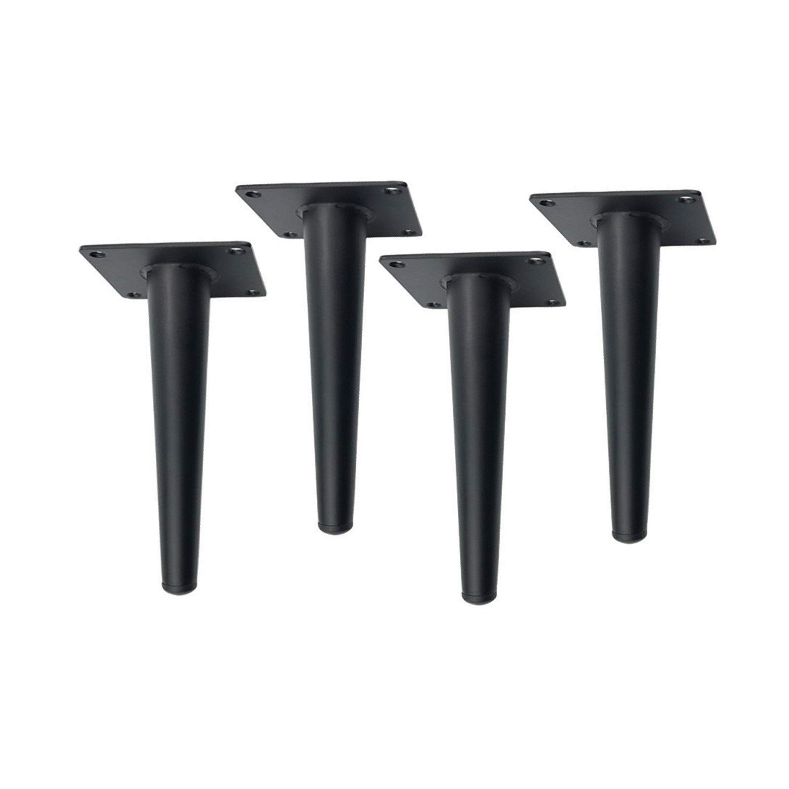 10-30CM Adjustable Tapered Furniture Legs - Set of 4 Metal Cabinet Feet for Coffee Table, Bed Frame & TV Stand | Durable Hardware for Modern Home Decor | Perfect for Living Room, Bedroom & Office Furniture Upgrade