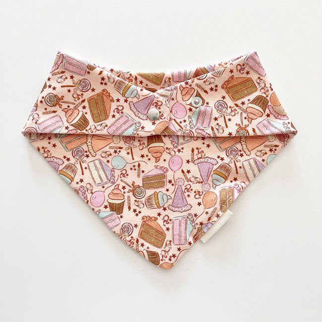 Bohemian Babies Organic Cotton Bandana Bib - Soft Absorbent Drool Bibs for Babies & Toddlers, Birthday Gift Surprise in Pink - Perfect for Daily Use, Outings, and Special Occasions