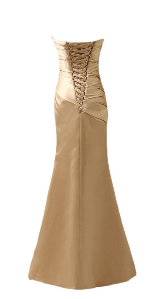 Elegant Sweetheart Neckline Lace-up Mermaid Evening Gown for Women - Perfect for Bridesmaid Dresses, Prom, Formal Events & Special Occasions