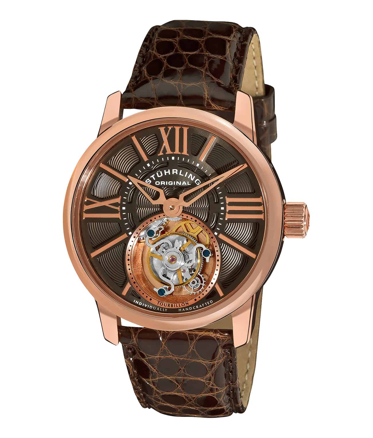 Coronation 42mm Tourbillon Watch - Luxury Automatic Men's Timepiece with Precision Movement - Perfect for Business, Formal Events & Gift Giving