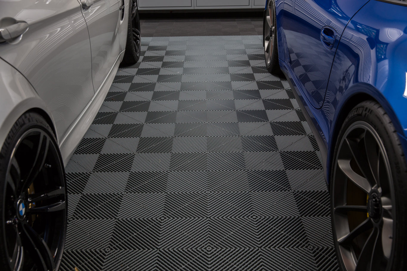 Swisstrax Modular Garage Floor Tiles - 3 Car Garage Flooring Solution for Easy Installation & Durability - Perfect for Home Garages, Workshops & Auto Showrooms
