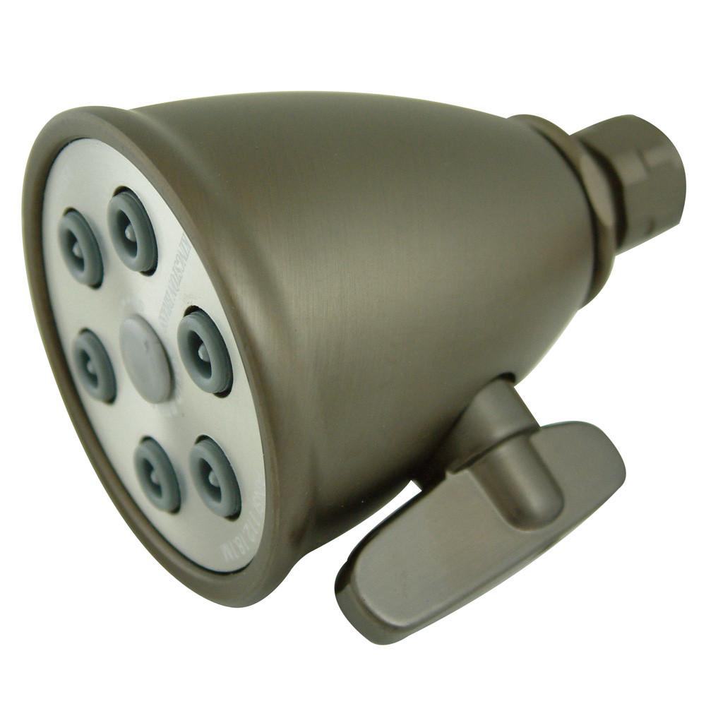 Oil Rubbed Bronze 6-Jet Adjustable Shower Head with Spray - K138A5 for Luxury Bathroom Upgrade | Perfect for Spa-Like Experience & Water Saving