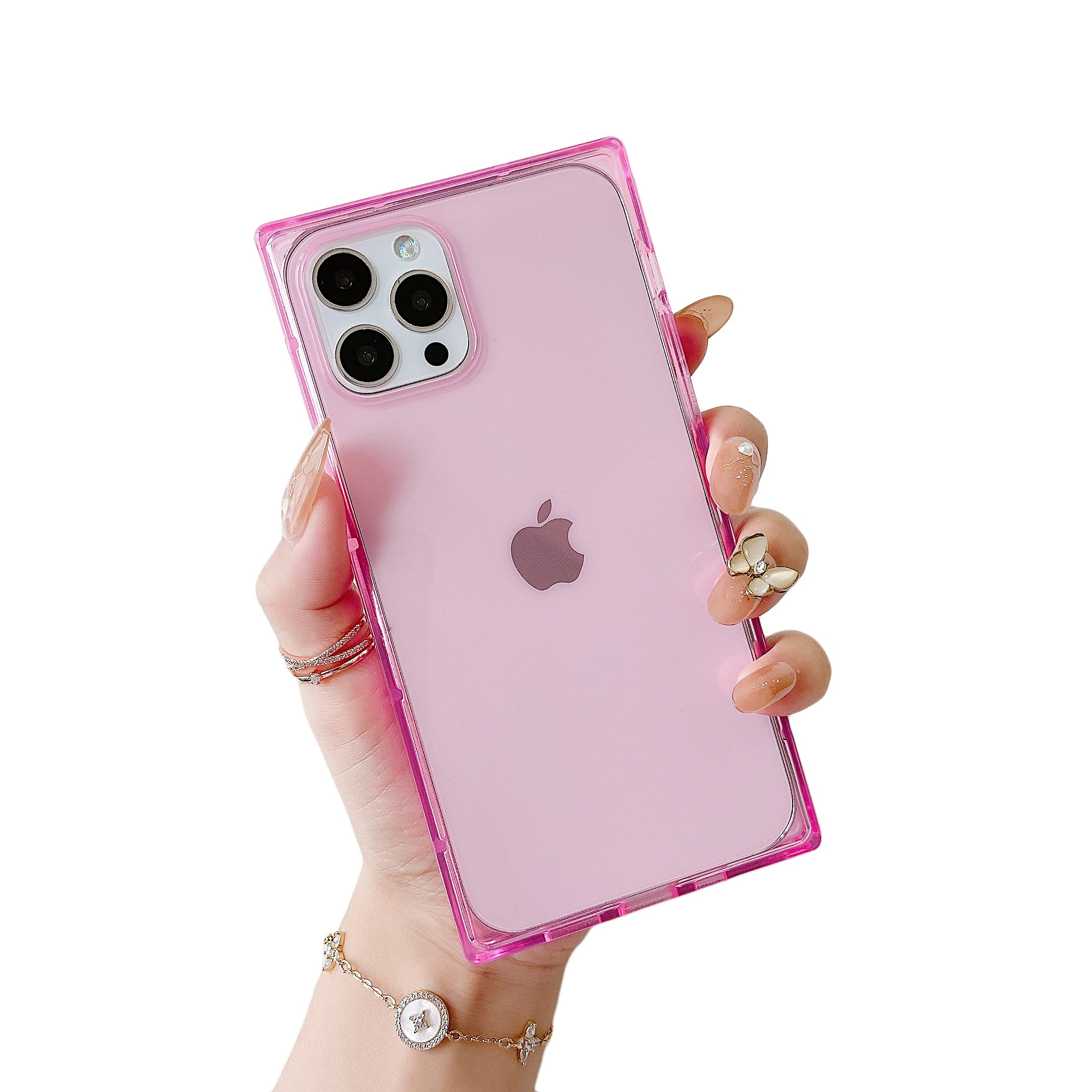 Cocomii Square Clear iPhone 12 Pro Max Case - Slim Lightweight Glossy Transparent HD Cover - Luxury Minimalist Aesthetic - Compatible with Apple iPhone 12 Pro Max 6.7