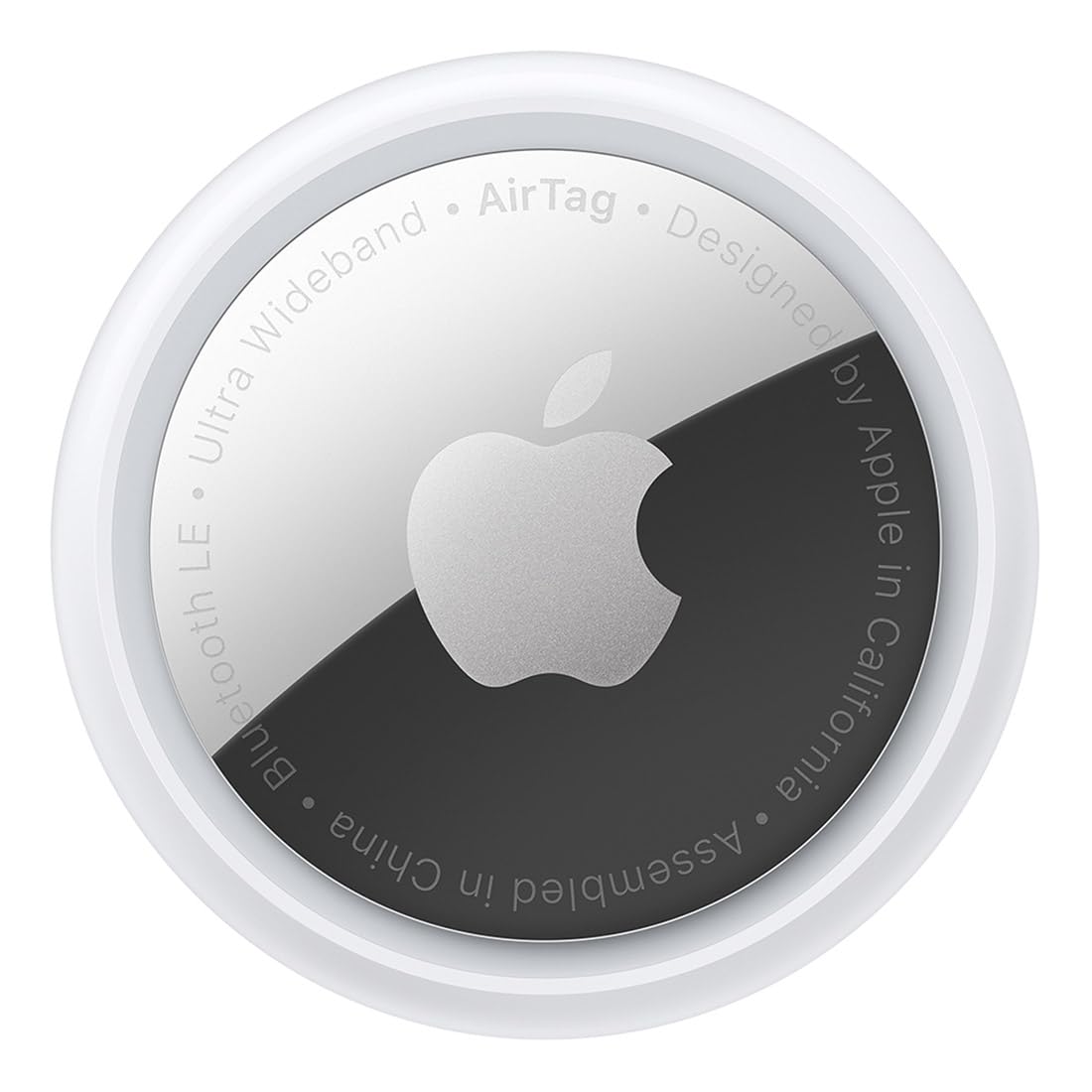 Apple AirTag 4 Pack - Bluetooth Tracker for iPhone, iPad | Find Lost Items, Keys, Wallet & Bags | Perfect for Travel, Office & Daily Use