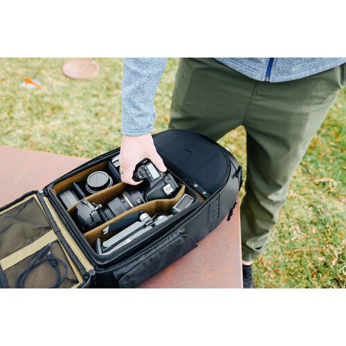 Nomatic McKinnon 25L Camera Backpack with Ladder & Large Cube - Perfect for Travel, Photography & Outdoor Adventures