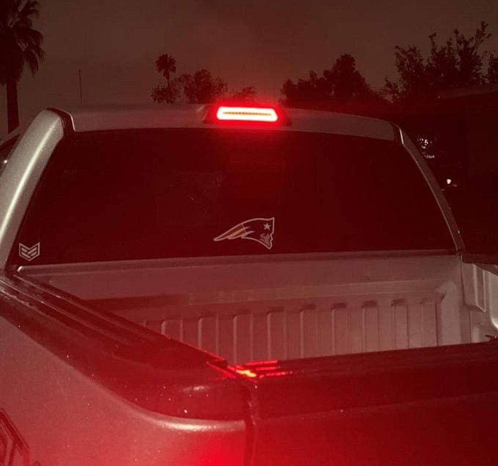 Dark Red Lens Strobe LED High Mount Third Brake Light for 2007-2021 Toyota Tundra - Enhanced Safety & Style for Pickup Trucks