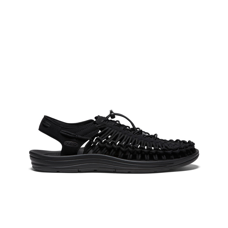 UNEEK Men's Sneakers - Black/Black | Lightweight & Comfortable Walking Shoes for Casual Wear & Outdoor Activities