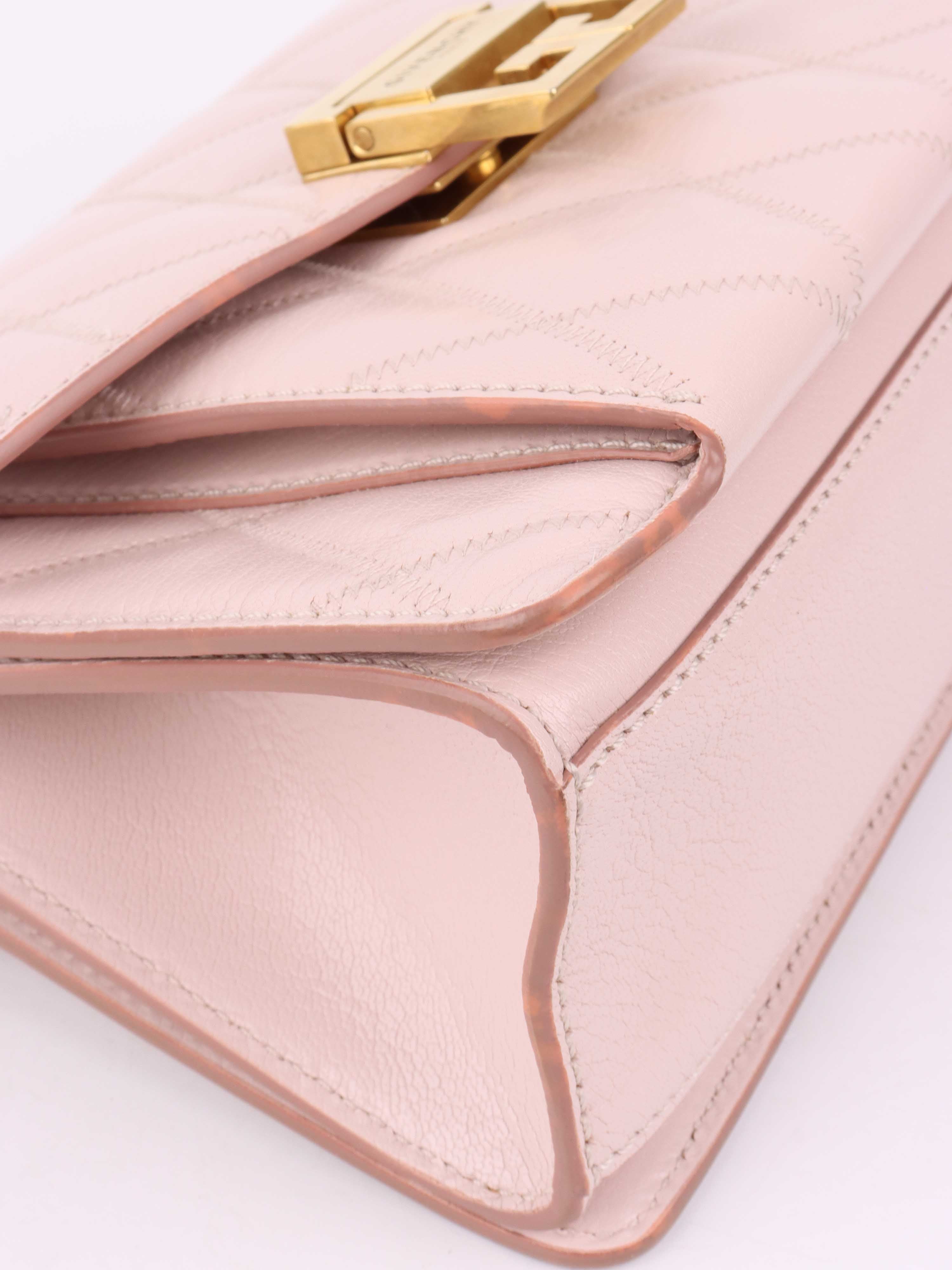 Givenchy GV3 Shoulder Bag in Light Pink - Luxury Crossbody Handbag for Women, Perfect for Date Night, Parties & Everyday Elegance