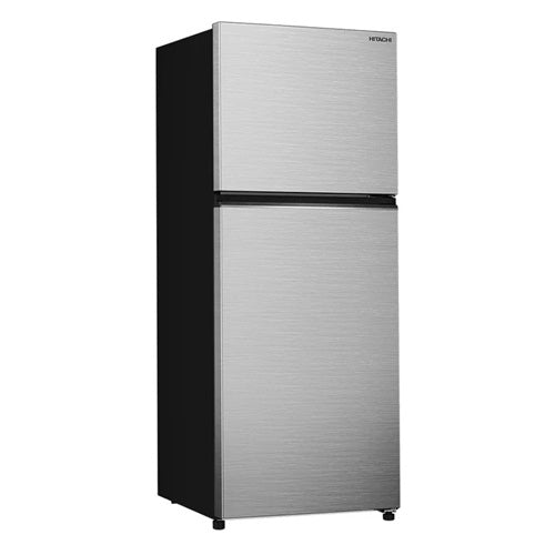 Hitachi HRTN6408S XSG/BBKSG 374L 2 Door Refrigerator - Energy Efficient, Spacious Freezer & Fridge for Home, Kitchen, Office or Restaurant Use