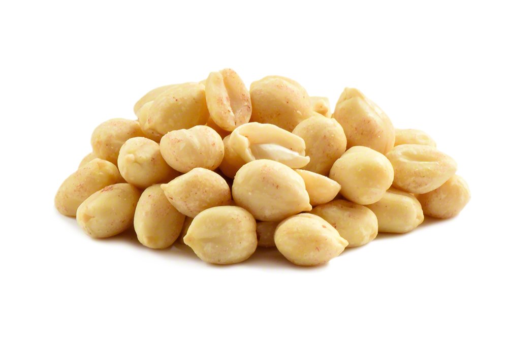 Premium Raw Blanched Peanuts in Bulk - 10lb Case | California-Grown | Perfect for Baking, Snacking & Peanut Butter Making