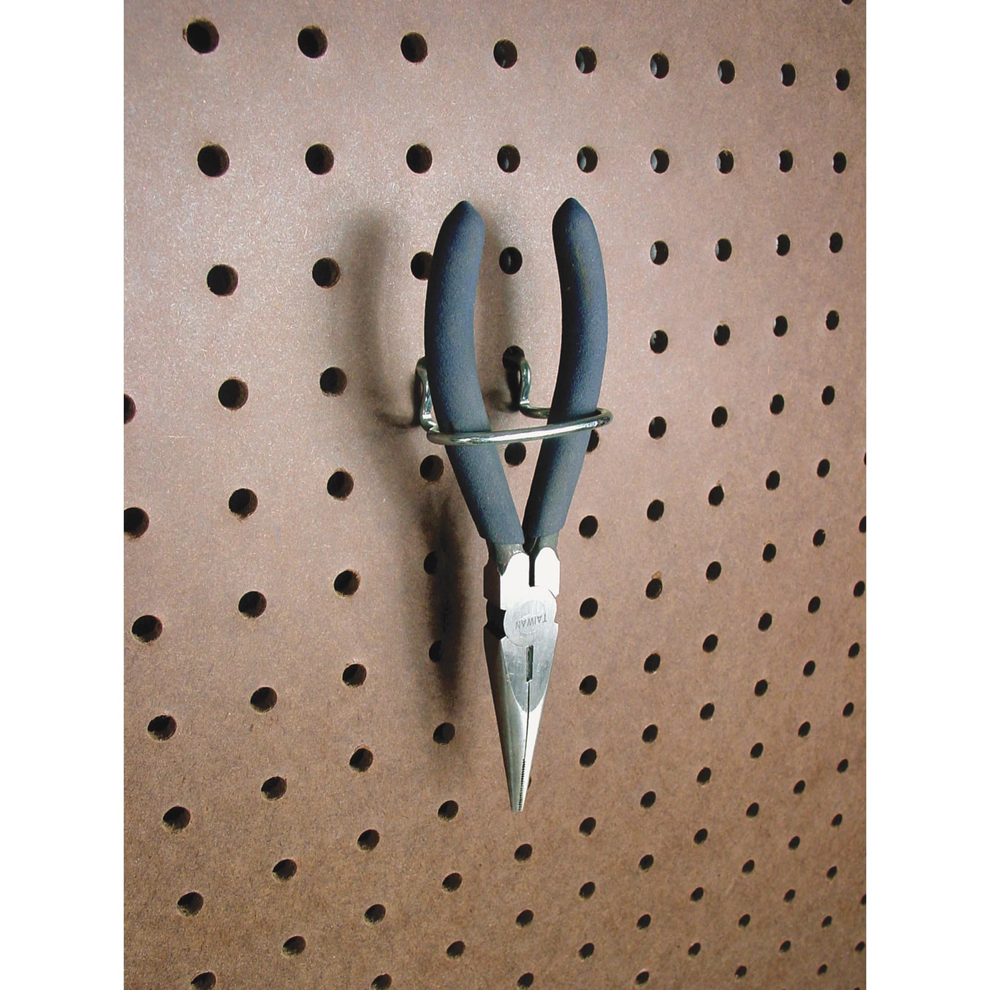 Crawford 18613 Peg Plier Holder 2 Pack - Heavy Duty Clamp Organizer for Tools, Garage & Workshop Storage - Perfect for DIY, Woodworking, and Home Improvement Projects