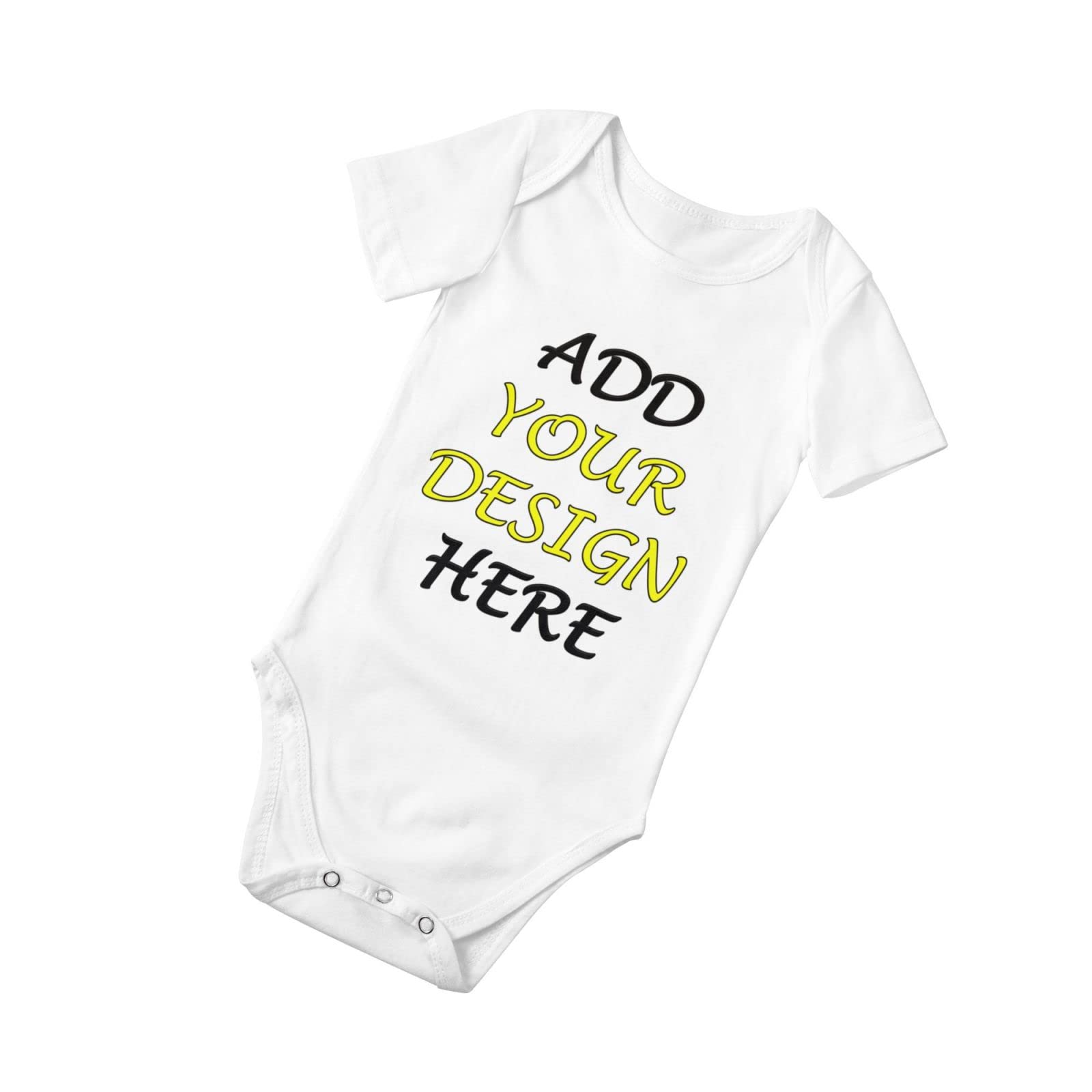 Custom Baby Bodysuits - Personalized Newborn Photo Outfits for Boys & Girls | Perfect for First Photos, Birthday Gifts & Family Matching Outfits