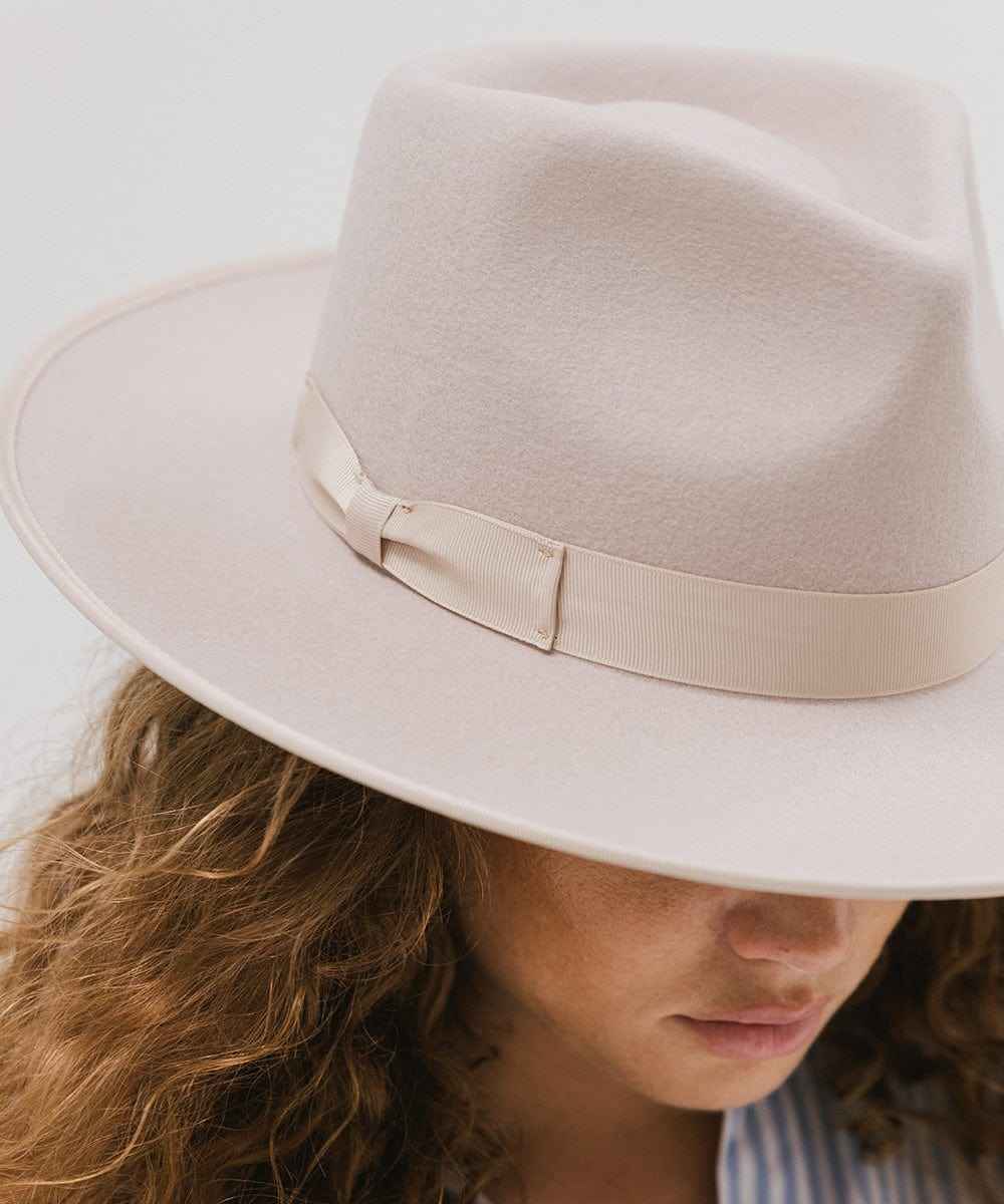 Monroe Rancher Fedora Hat for Men & Women - Western Style Cowboy Hat with Wide Brim - Perfect for Outdoor, Rodeo, and Country Music Events