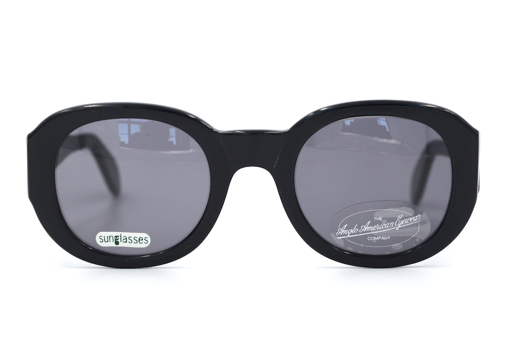 Anglo American Eyewear Winter Sunglasses - Black Polarized UV Protection for Men & Women - Perfect for Skiing, Snowboarding & Outdoor Winter Activities