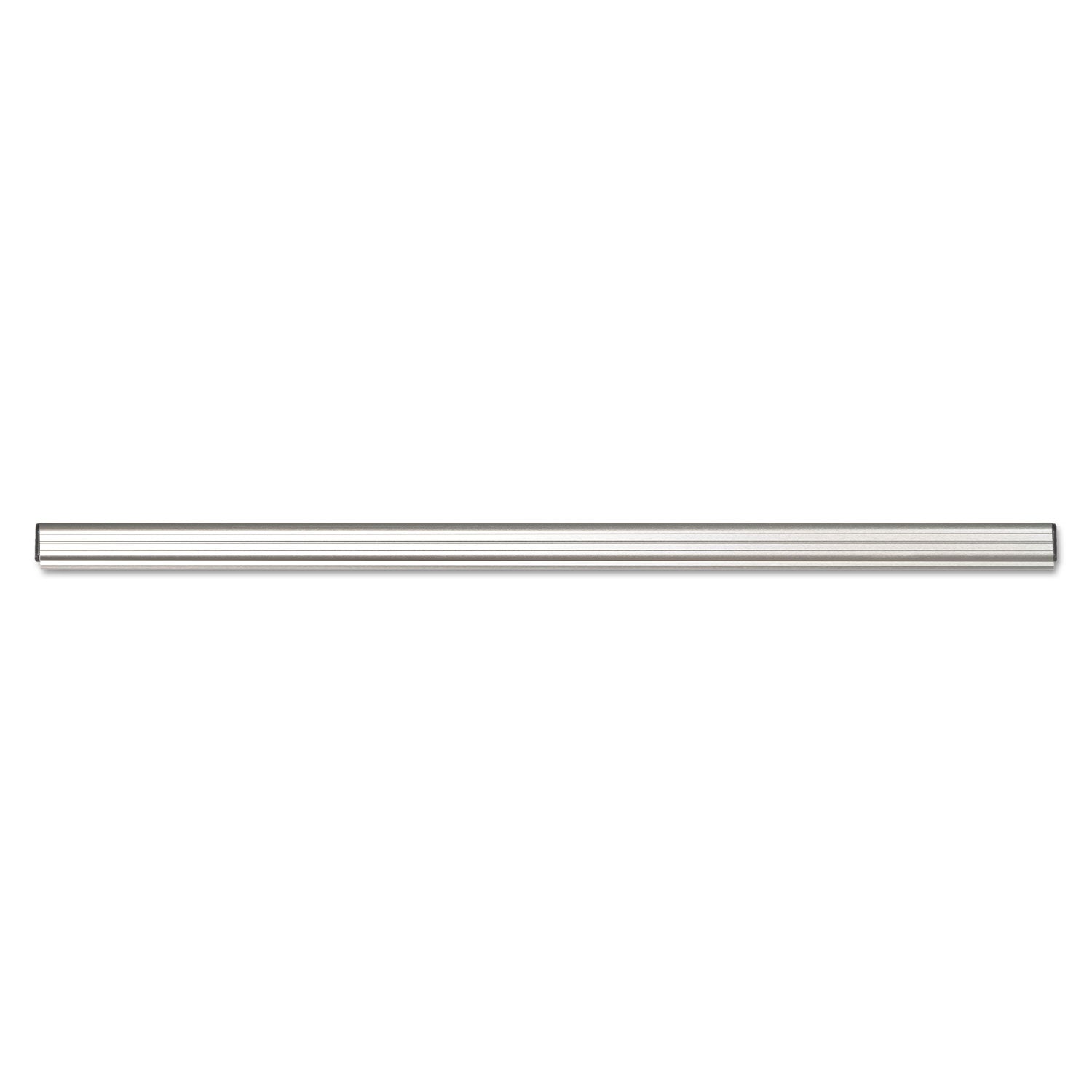 Advantus Grip A Strip Display Rails - 1.5 x 48 Inch Satin Aluminum Retail Shelf Organizer | Perfect for Store Shelving, Product Displays & Merchandising Solutions