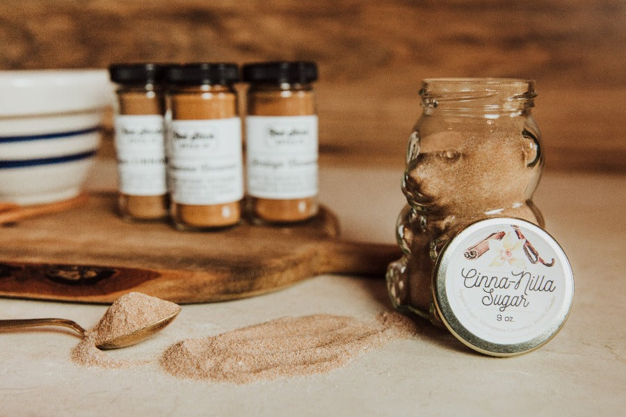 Premium Organic Cinnamon Sugar Blend - Perfect for Baking, Coffee, Desserts & Holiday Treats | All-Natural Spice Mix for Cinnamon Rolls, French Toast & Hot Cocoa