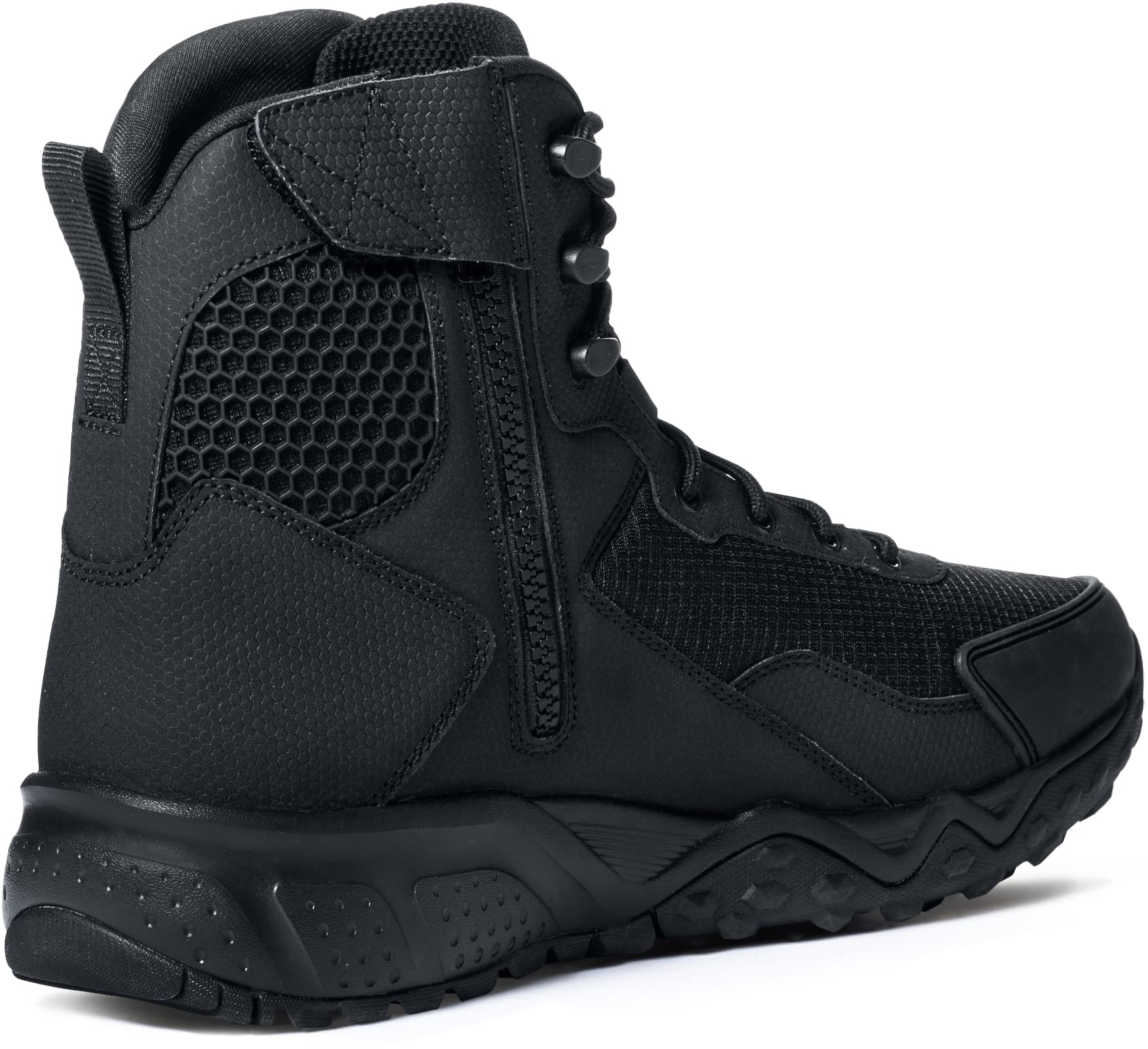 CQR Men's Military Tactical Boots - Lightweight 6 Inch Combat Boots for Hiking, Work & Outdoor Activities | Durable EDC Work Boots with Slip-Resistant Sole