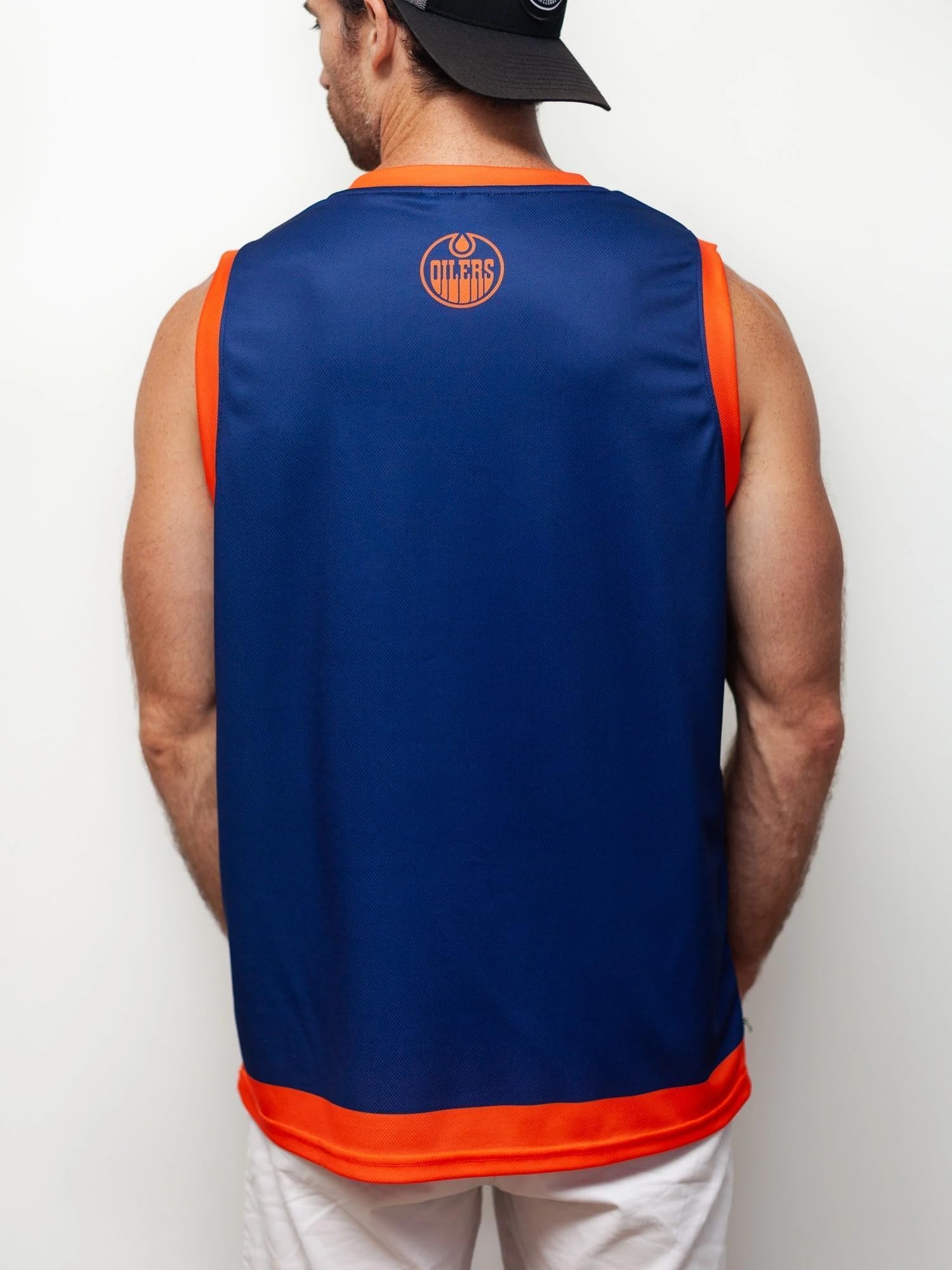 Calhoun NHL Men's Hockey Tank Top - Alternate Logos for Hockey Fans | Game Day Outfit & Sports Lounge Wear