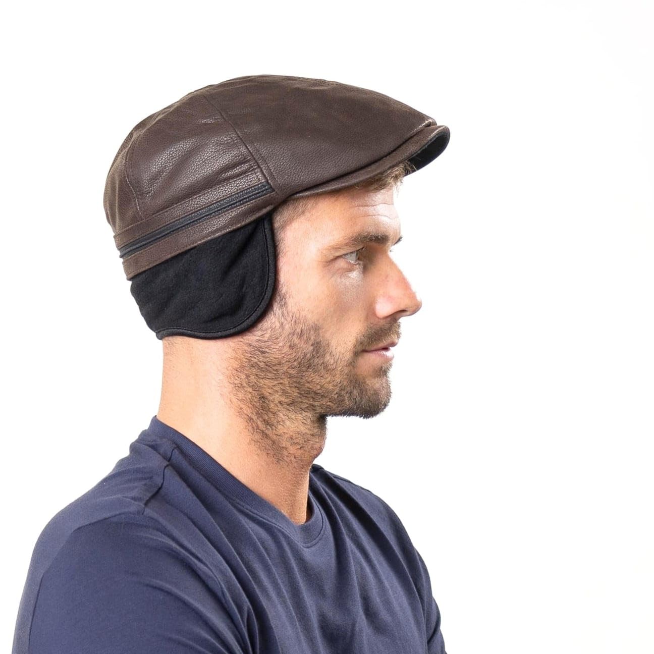 Stetson Redding Earflap Cap for Men - Warm Winter Hat with Ear Flaps - Outdoor Hunting, Skiing & Cold Weather Activities