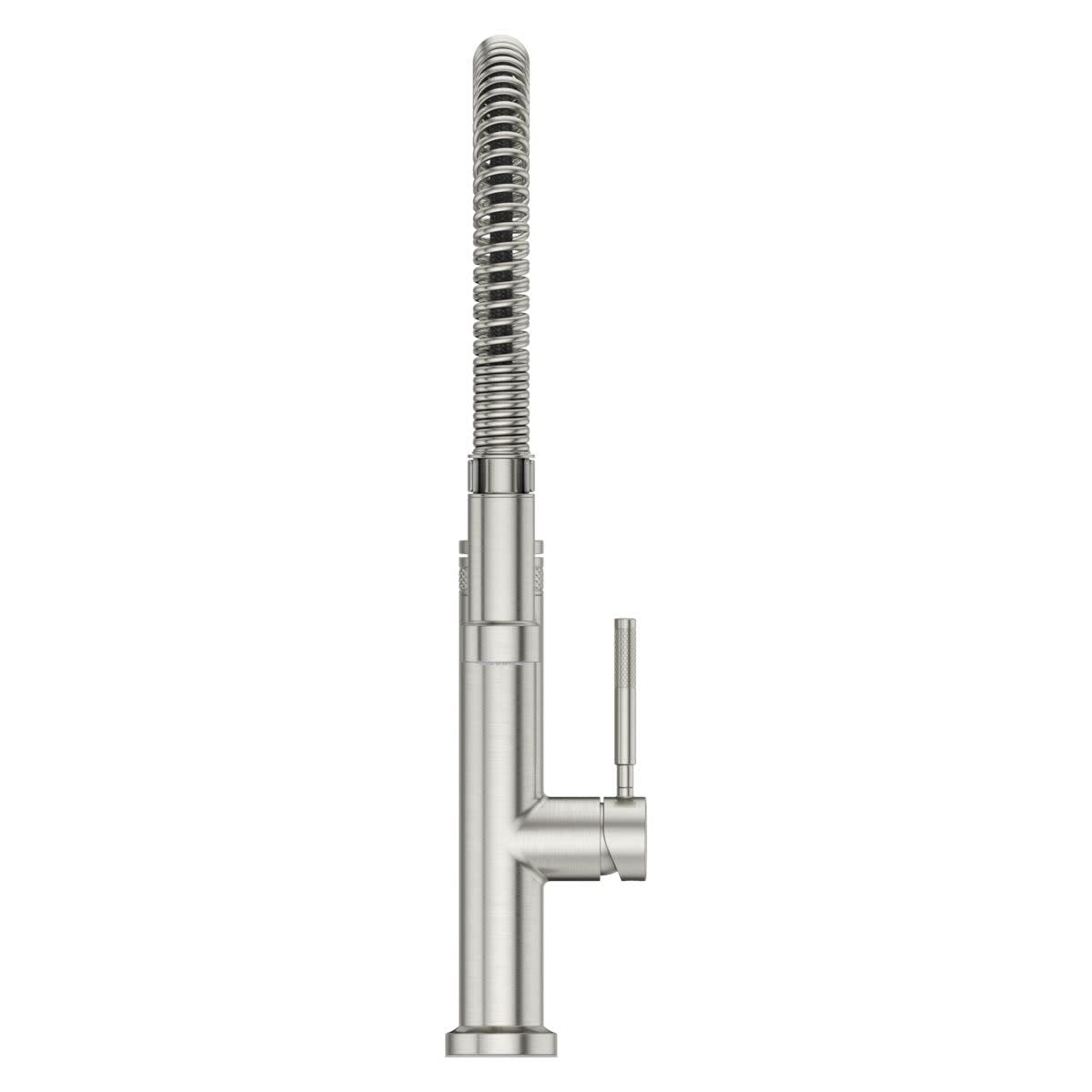 Pfister GT529BRUB Matte Black Kitchen Faucet with Pull-Down Sprayer - Modern Single Handle Design for Easy Installation - Perfect for Home Kitchen, Restaurant, and Commercial Use