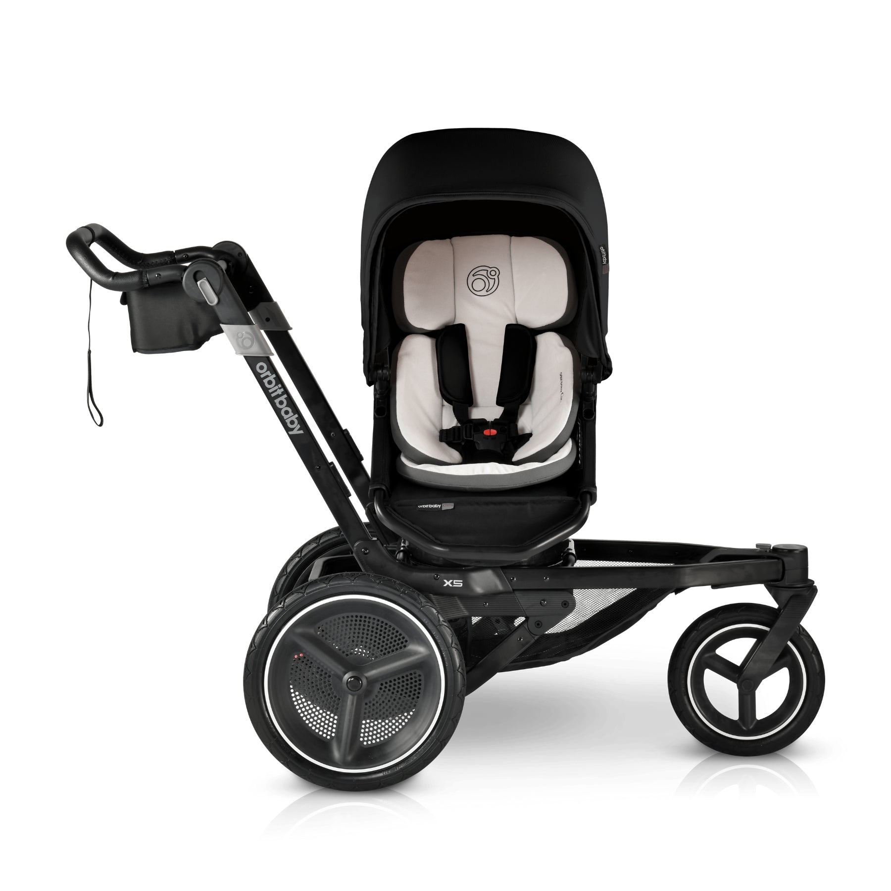 Lightweight Jog & Lounge Travel System Stroller - Compact Foldable Design for Running, Walking & Travel - Perfect for Active Parents & On-the-Go Families