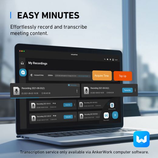 Anker PowerConf H700 Wireless Bluetooth Headset with Noise Cancelling Mic - Premium Office Headphones for Zoom Meetings, Remote Work & Online Classes
