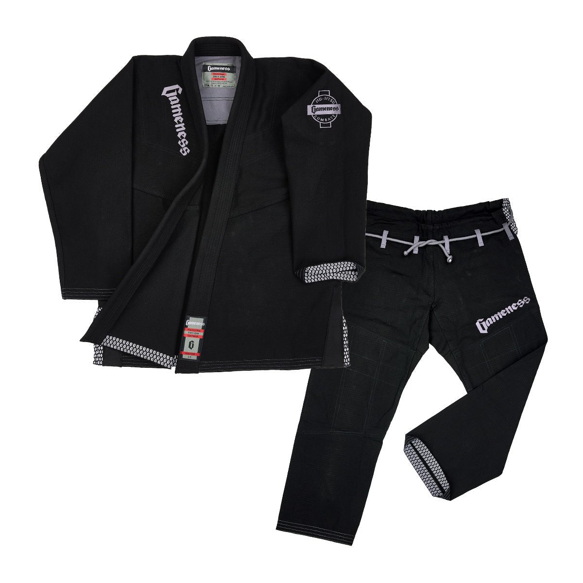 Gameness Men's Feather Gi 2.0 - Lightweight BJJ Jiu Jitsu Uniform for Training & Competition - Perfect for MMA, Grappling & Brazilian Jiu-Jitsu Practice
