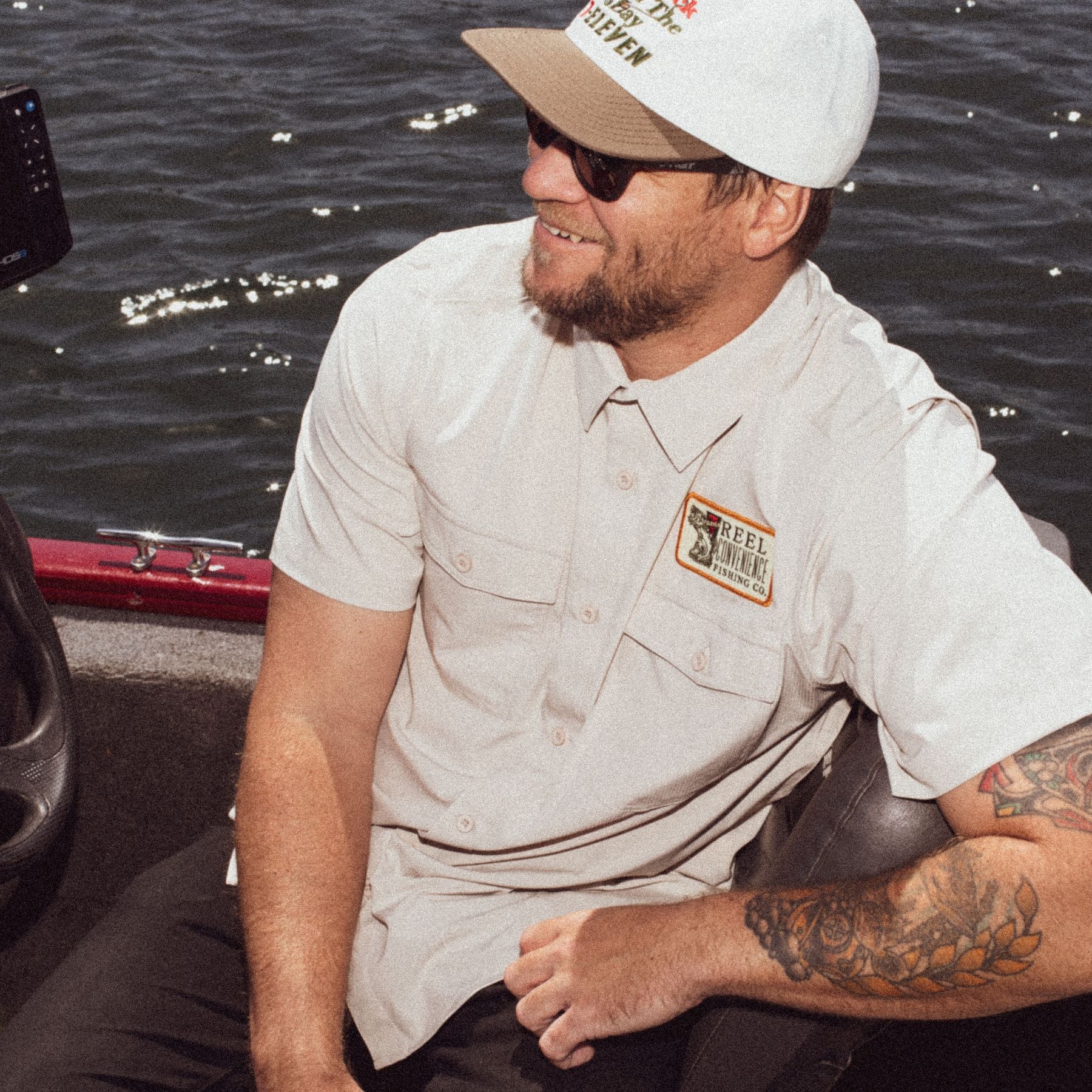 7 Eleven® Performance Fishing Shirt for Men - UPF 50+ Sun Protection, Quick-Dry & Breathable - Ideal for Fishing, Boating, and Outdoor Activities