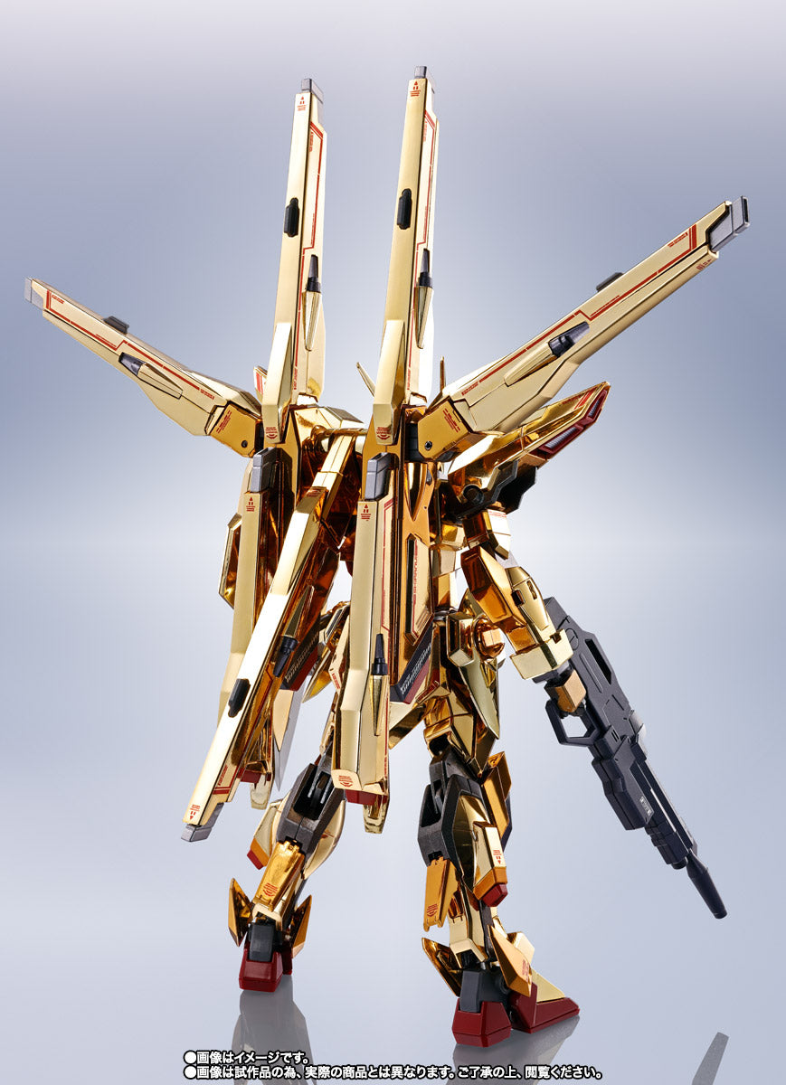 Bandai Metal Robot Spirits Gundam Seed Freedom ORB-01 Akatsuki Shiranui Unit Action Figure - High-Quality Collectible Model Kit for Anime Fans & Gundam Enthusiasts | Perfect for Display, Collection, and Role-Playing Battles
