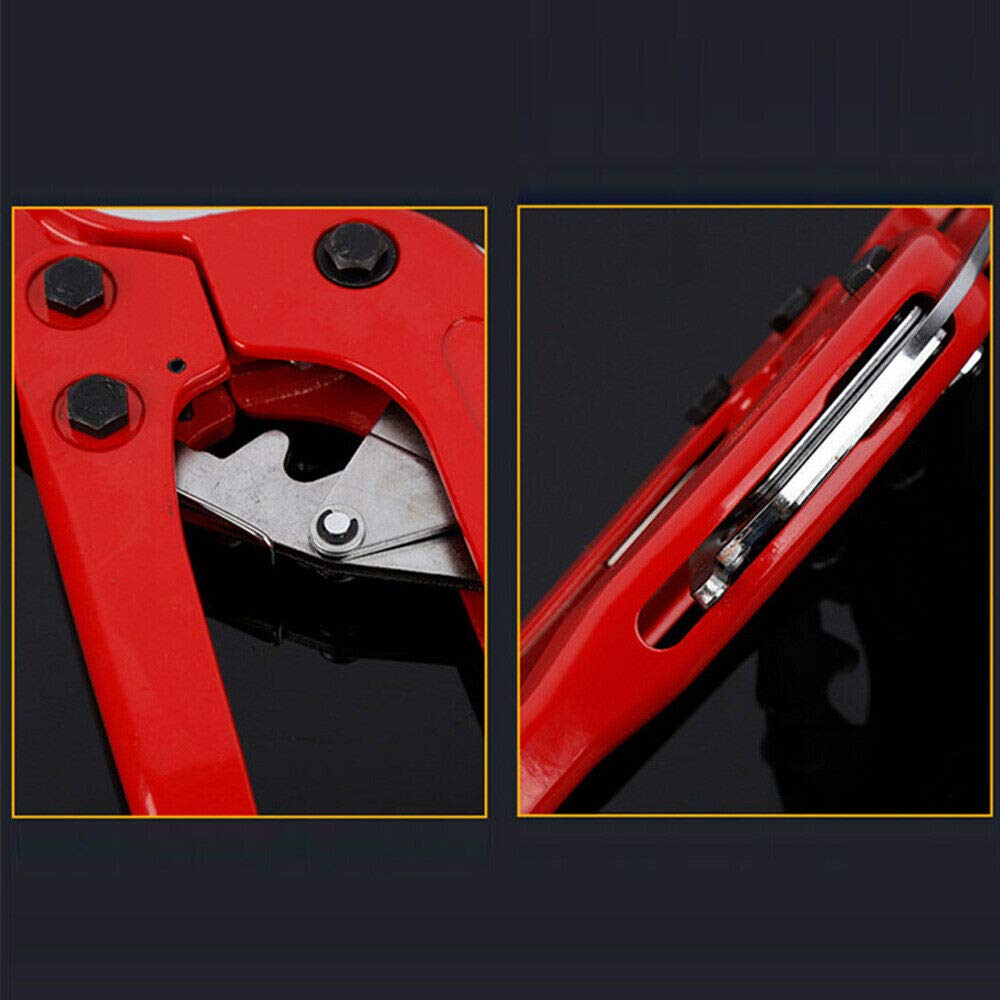 Heavy Duty PVC Pipe Cutter - 63mm Plastic Tube Shear for Cutting PVC, Gas & Plastic Pipes (Red, Model SA-0063) | Perfect for Plumbing, Irrigation & DIY Home Improvement Projects