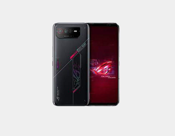 ASUS ROG Phone 6 AI2201 5G Gaming Smartphone - 128GB Storage, 12GB RAM, Dual SIM GSM Unlocked (Black) - Ultimate Mobile Gaming Performance for Esports & Streaming