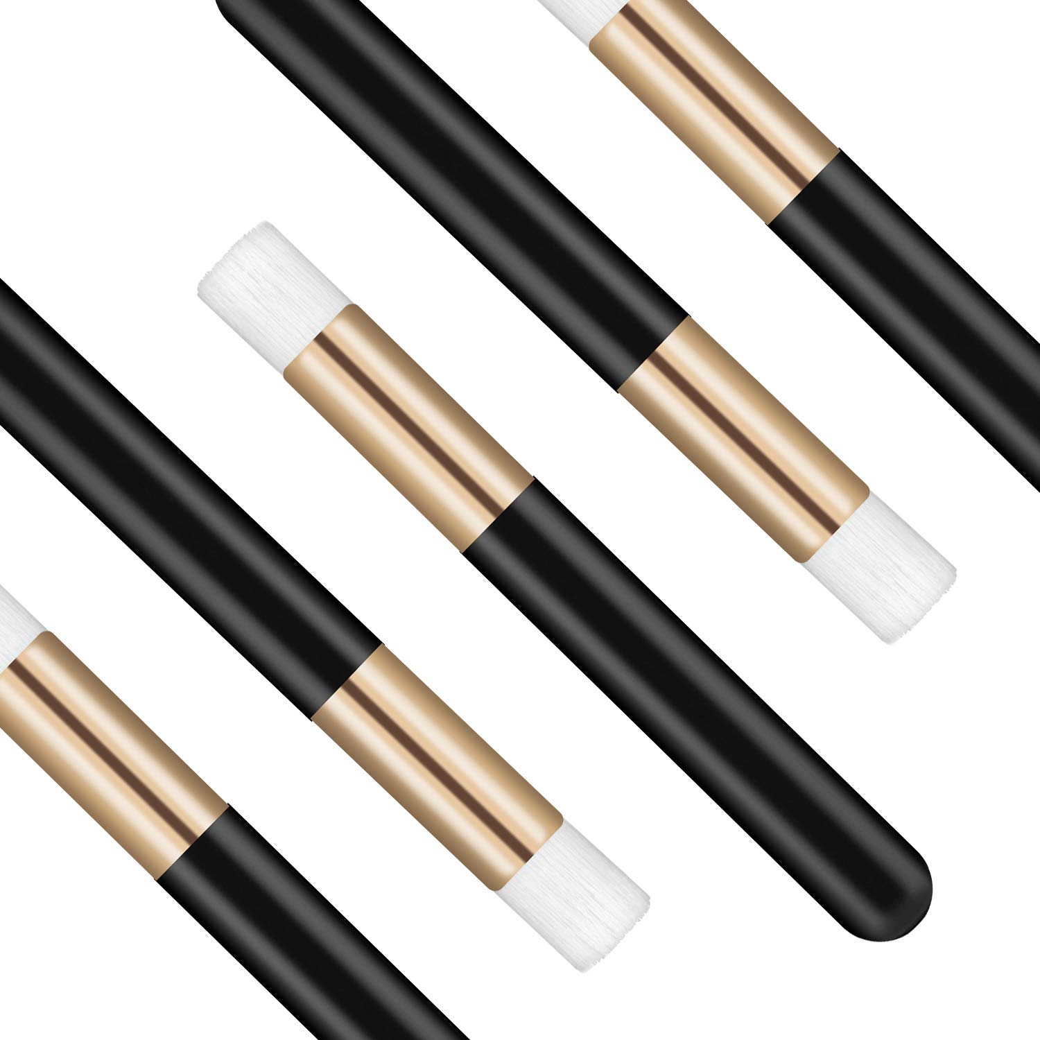 20 Pcs Blackhead & Eyelash Shampoo Brush Set - Professional Eyelash Extension Cleansing Brushes, Soft Peel Off Blackhead Remover Tools for Lash Cleansing & Facial Care - Perfect for Salon, Spa & Home Use