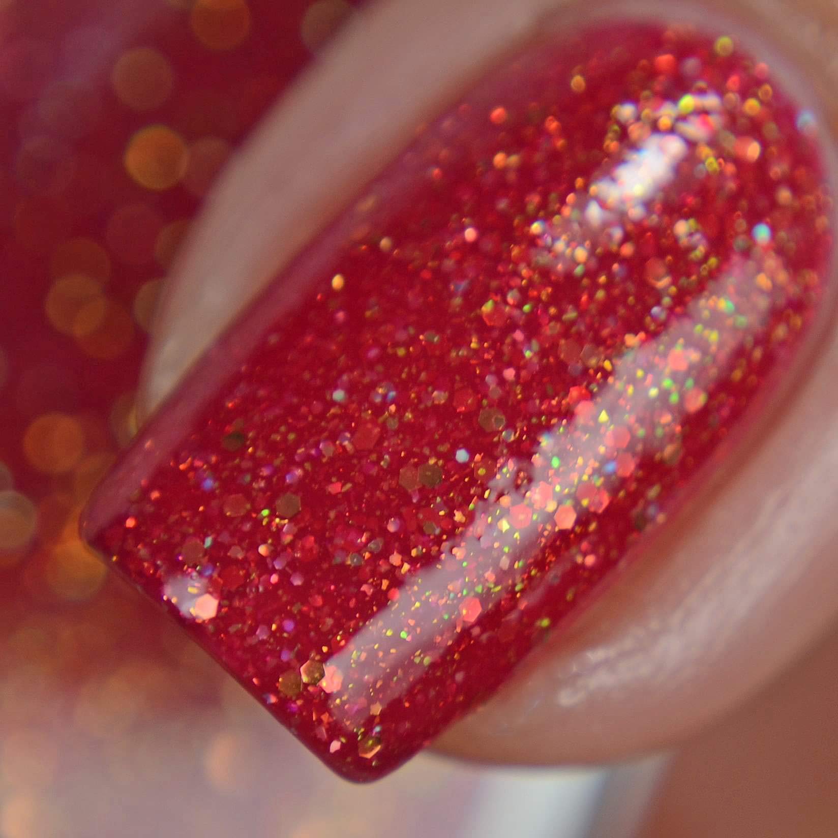 Halloween Nail Polish - Handmade 5-Free for Party & Cosplay