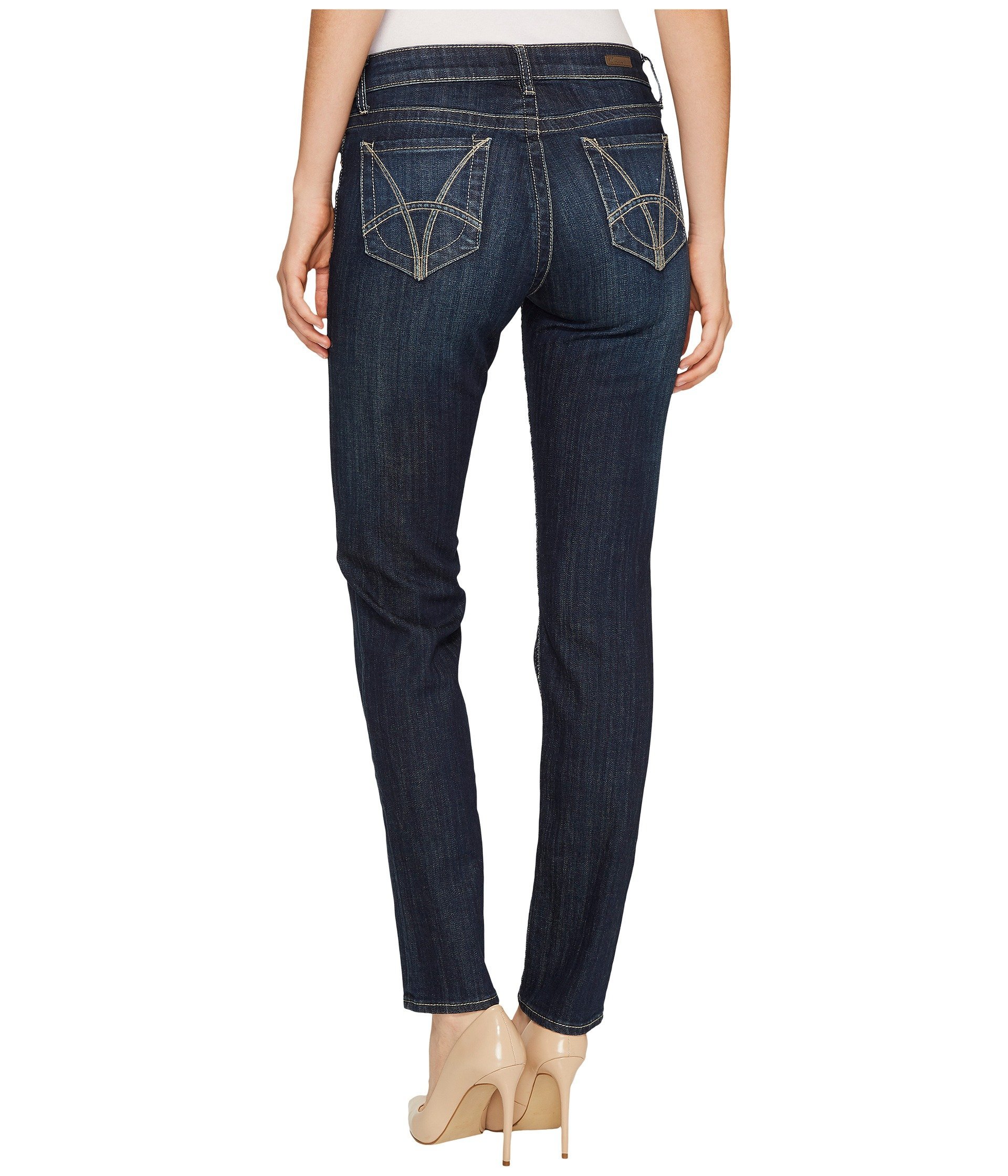 KUT from the Kloth Women's Stevie Straight Leg Jeans - High Waist Stretch Denim Pants for Casual Wear & Everyday Outfits