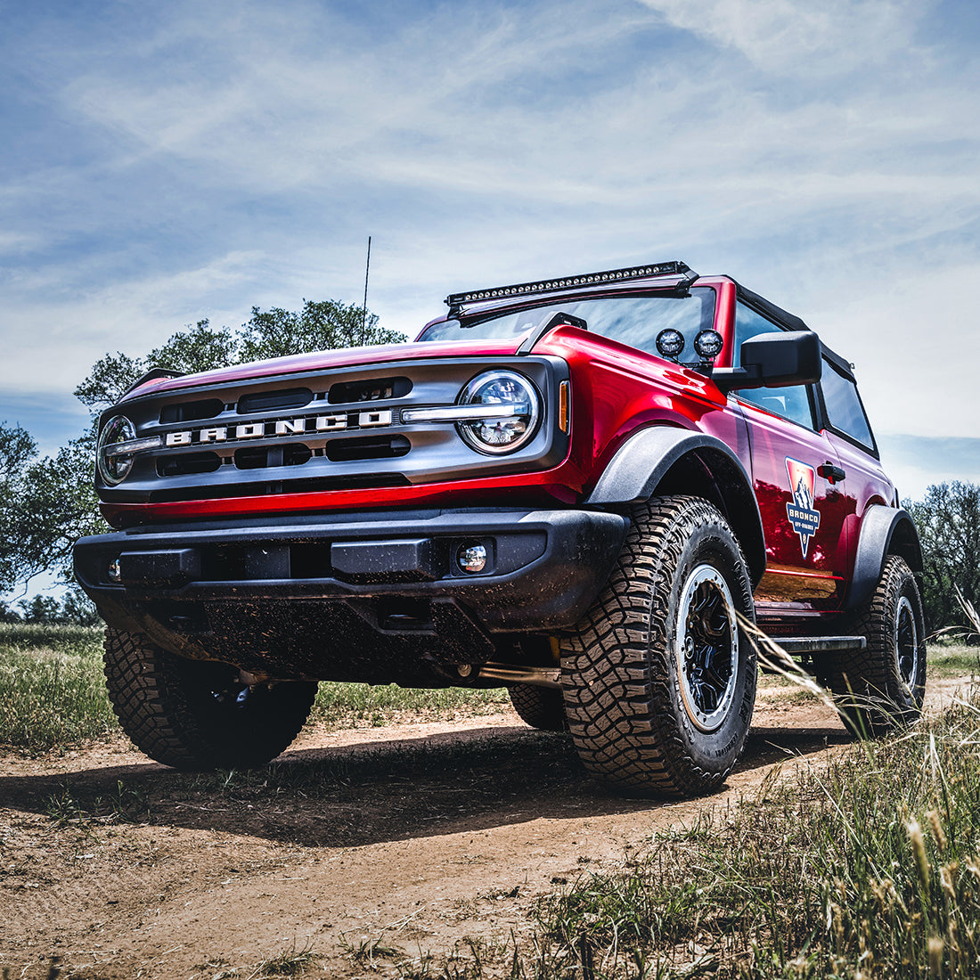 2021-2023 Ford Bronco Rigid A-Pillar 360 Series LED Light Bar Kit - Off-Road, Camping & Night Driving Lighting Accessories