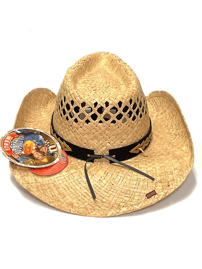 Genuine Bullhide ASHLAND 2126 Panama Straw Hat - Natural Color for Men & Women - Perfect for Beach, Summer Outfits & Outdoor Activities