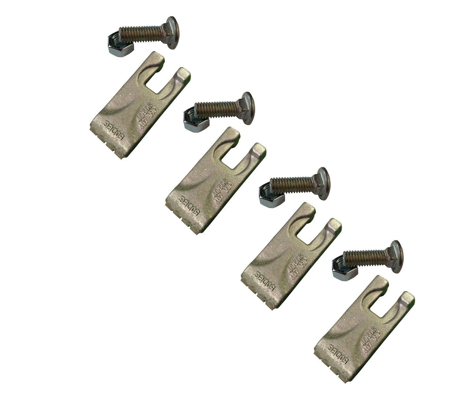 4-Pack Pengo Carbide Auger Teeth - 134519-40/50 Size Replacement Teeth for Pengo Aggressor Auger - Perfect for Snow Removal, Ice Drilling & Construction Equipment Maintenance