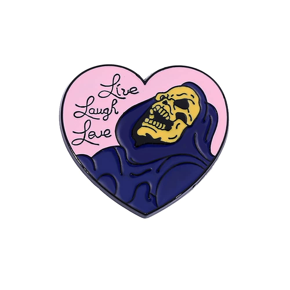 Burn It All Hard Enamel Pin - Gothic Punk Lapel Pin with Evil Red Flame Design - Made in Hell Brooch for Men & Boys - Perfect for Jackets, Backpacks & Hat Decorations