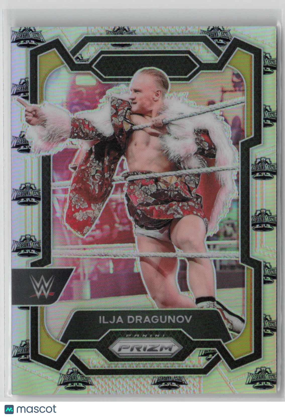 2024 Panini Prizm WWE Ilja Dragunov #184 Wrestling Card 27/40 - Rare Collectible for WWE Fans & Card Collectors (Perfect for Trading, Displaying, or Investing)