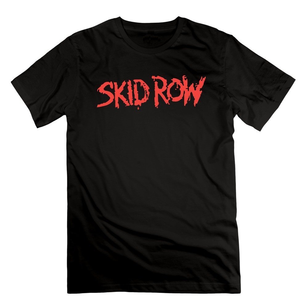 Skid Row Vintage T-Shirt for Men | Abbas Band Merchandise | 100% Cotton Graphic Tee | Perfect for Concerts, Gifts & Casual Wear