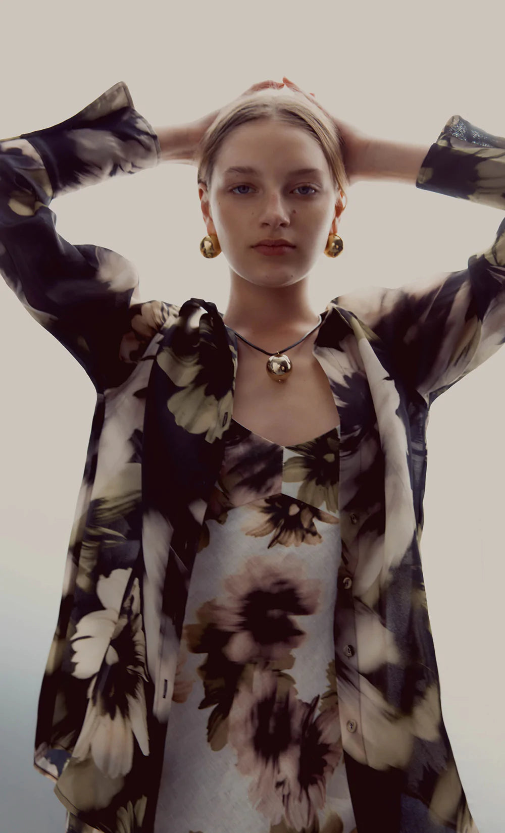 Bloom Shirt - Stylish Floral Print Women's Blouse for Casual Wear & Spring Outfits | Perfect for Office, Dates & Weekend Brunch