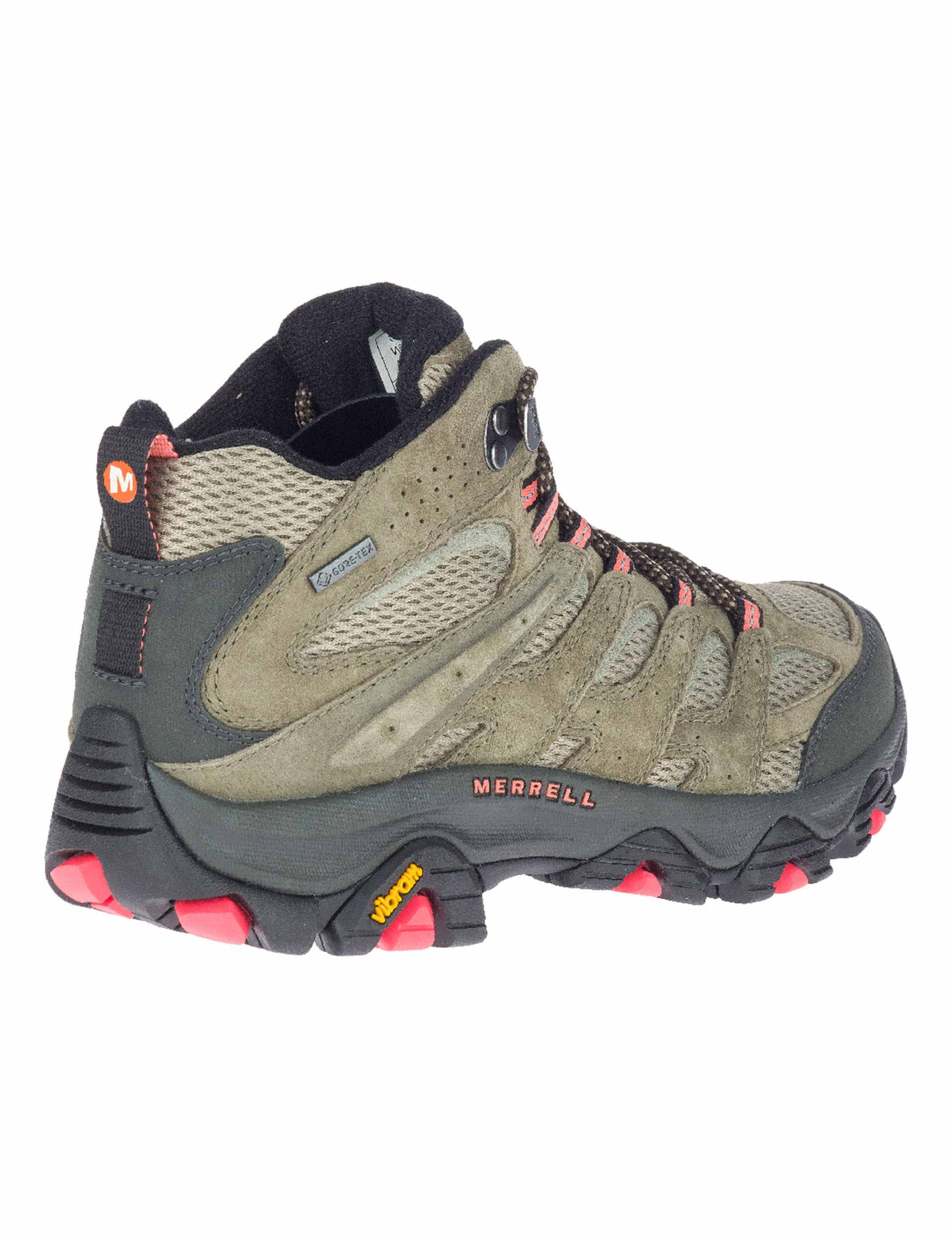 Moab 3 Mid Gore-Tex Hiking Boots for Men - Waterproof Olive Outdoor Shoes for Trail Running & Backpacking