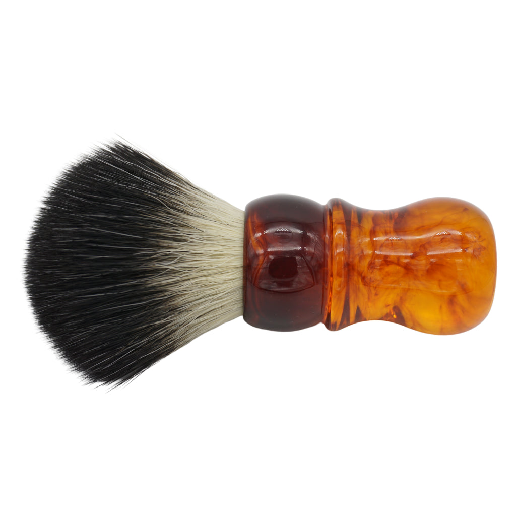 26mm Pure Bliss™ SHD Amber Smoke Shaving Brush for Men - Premium Badger Hair Shaving Brush for Wet Shaving, Grooming & Beard Care - Perfect Gift for Father's Day & Birthdays