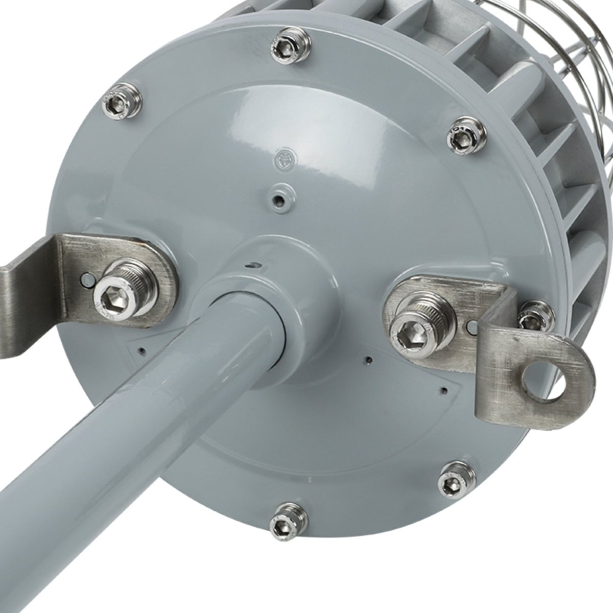40W LED Explosion Proof Jelly Jar Light - G Series Non-Dimmable 5000K Daylight (5400LM) - 100-277V AC IP66 Rated - Hazardous Location Lighting for Oil Rigs, Chemical Plants & Industrial Facilities